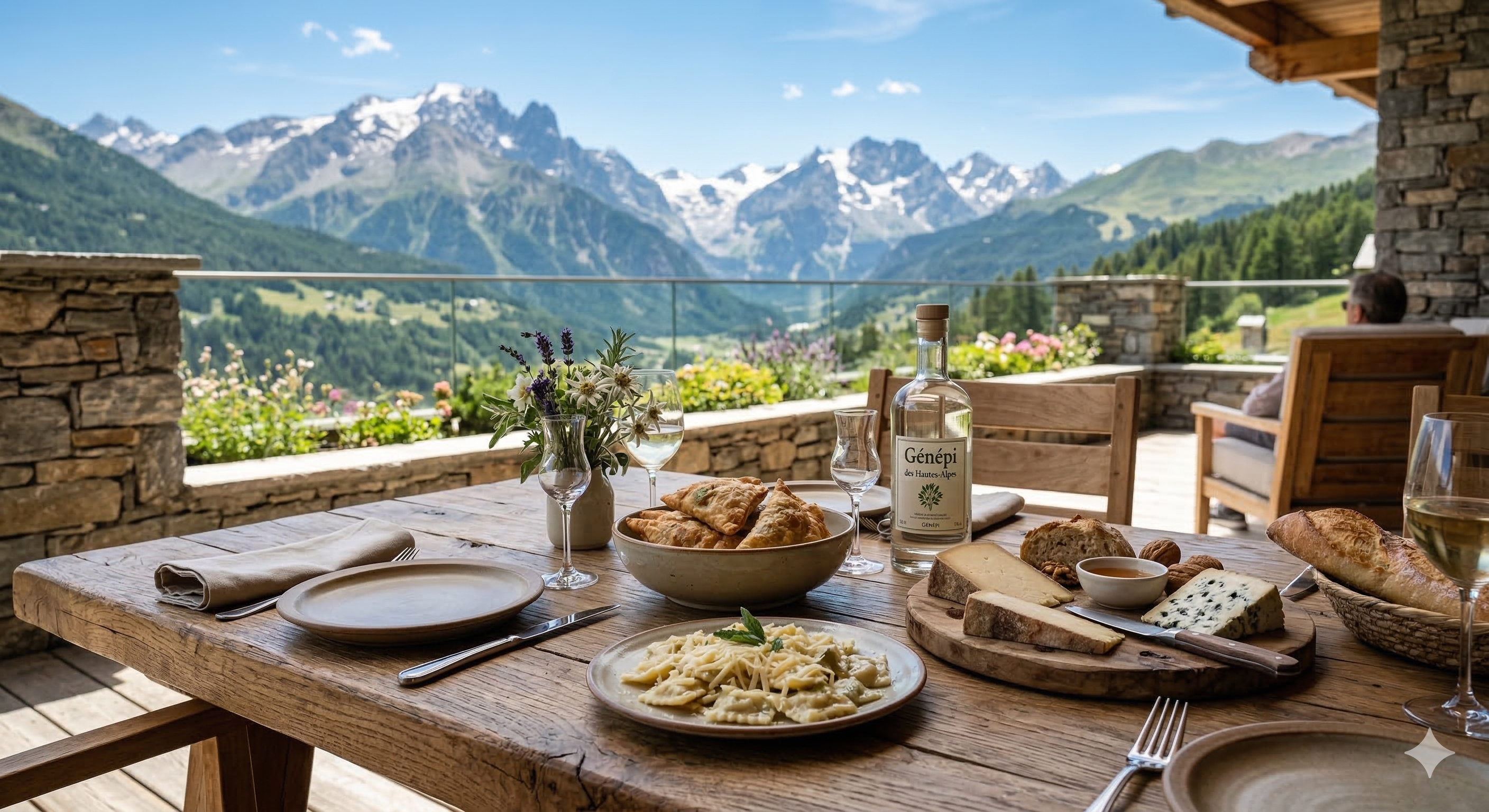 Gastronomie des Hautes-Alpes — table d'hote