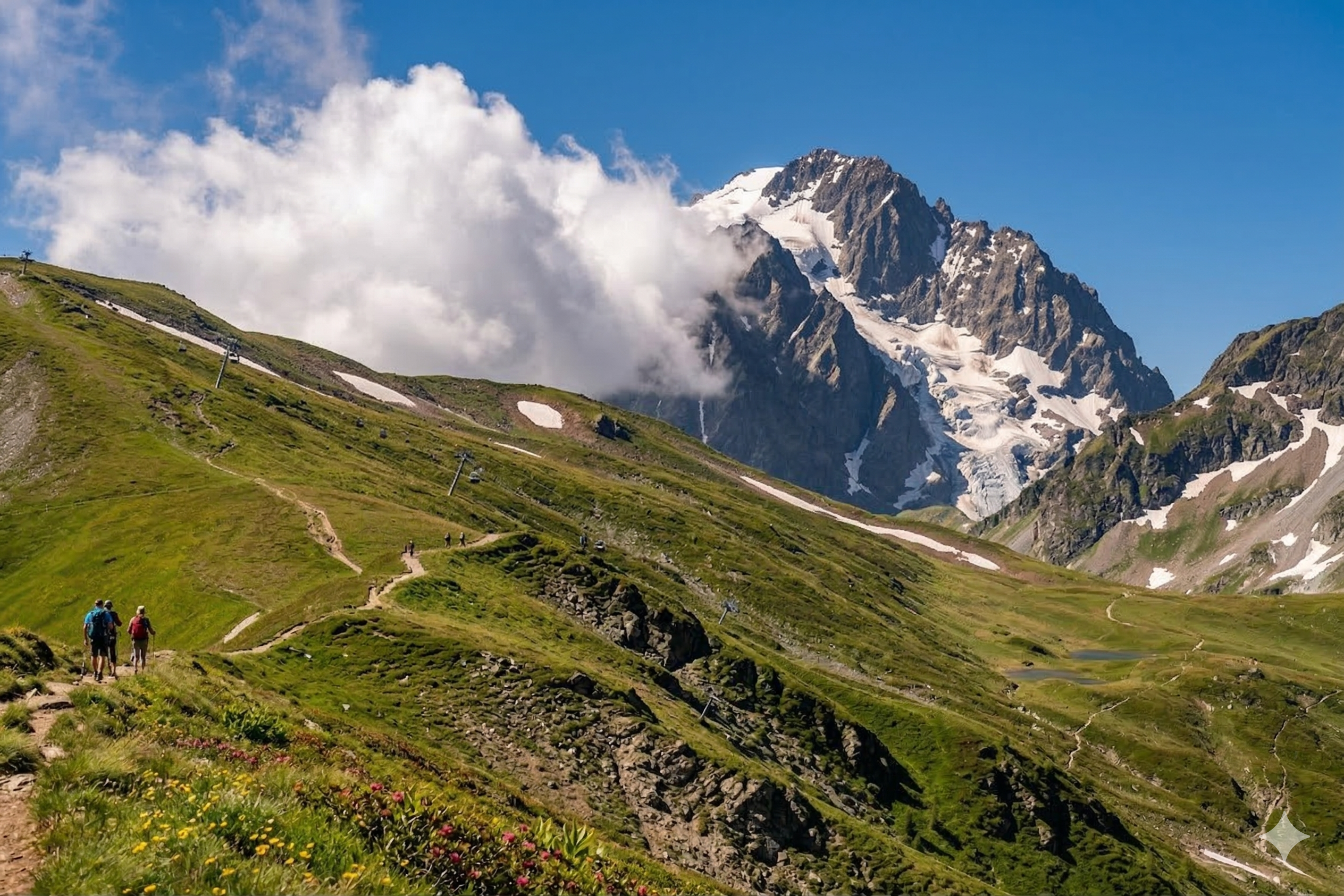 Randonnee et activites d'ete a Serre Chevalier
